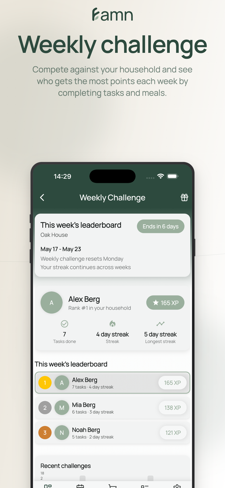 Weekly challenge